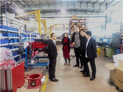 趙國(guó)強(qiáng)董事長(zhǎng)應(yīng)邀參觀(guān)芬蘭奧林燃燒器總部